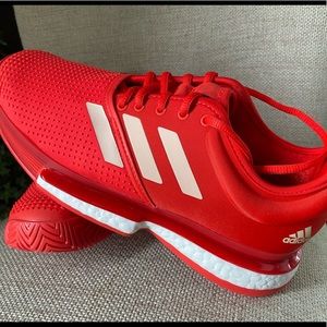 Adidas SoleCourt (size9) Tennis Shoe Red